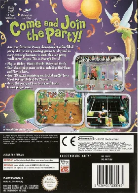 Disney's Party box cover back